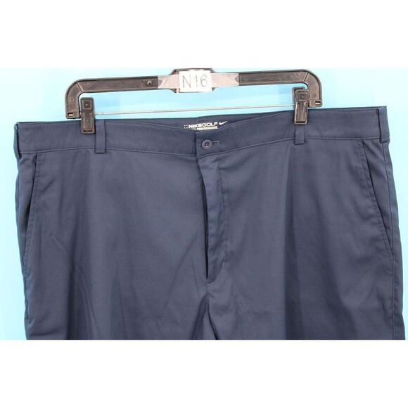 Nike Golf 40 x 11" Navy Tour Performance Dri-Fit Tech Golf Shorts 509179-419 - Picture 2 of 7